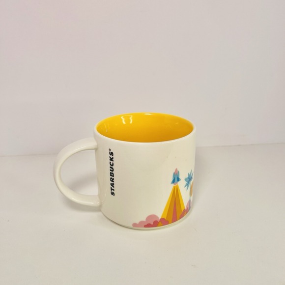 Starbucks FLORIDA State You Are Here Collection Ceramic Coffee Mug Cup YAH 14 oz - Picture 5 of 8